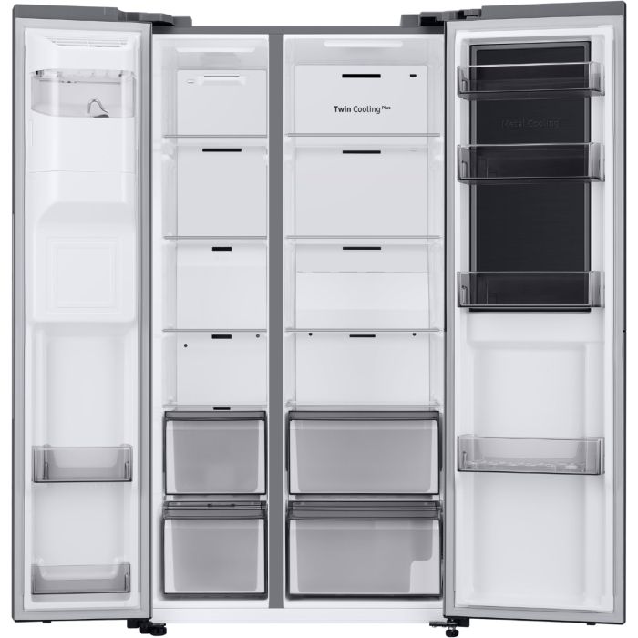 Samsung Side-by-Side RH 68B8821S9/EG Edelstahl Look - Festwasseranschluss