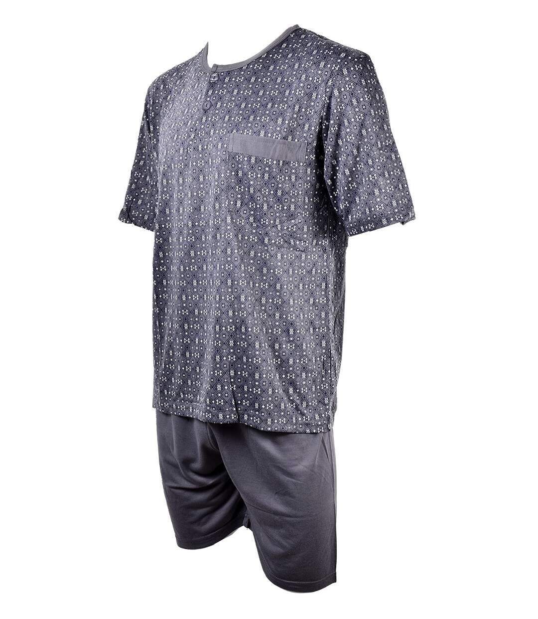 Pyjama Court Homme ECO HOMEWEAR 2864 GRIS