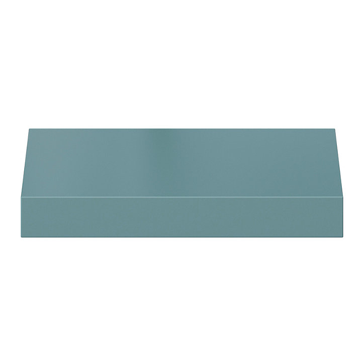 Tablette murale avec fixation invisible GoodHome Cusko bleu canard 30 cm