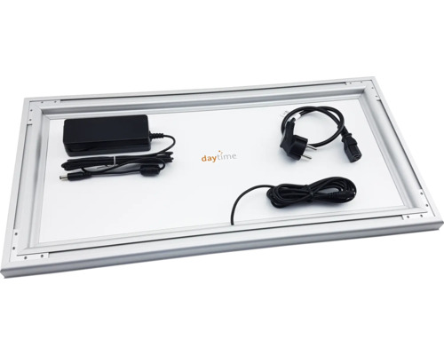 LED-achtergrondverlichting RIO 240, verlichte aquariumachtergrond, achtergrondverlichting, aluminium, LED-lamp 46 W, 1198 x 425 x 22 mm