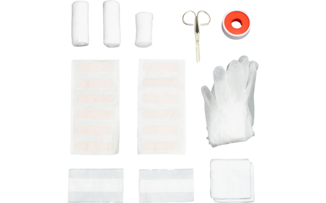 Petex Sport- und Freizeit Verbandtasche rot inklusive Rettungsdecke