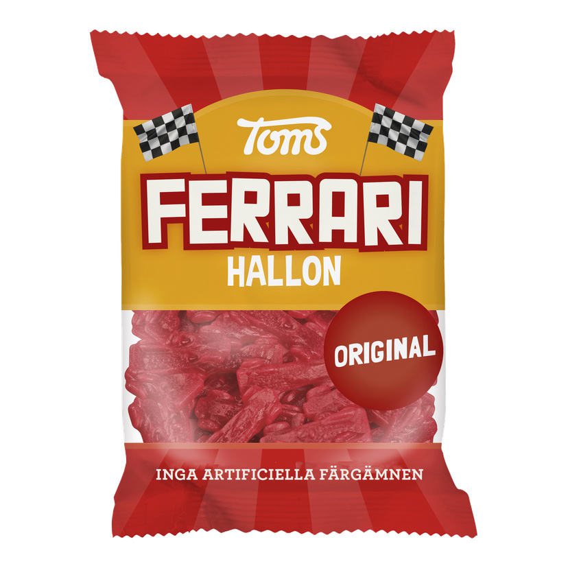 Ferrari original bringebær 190 g