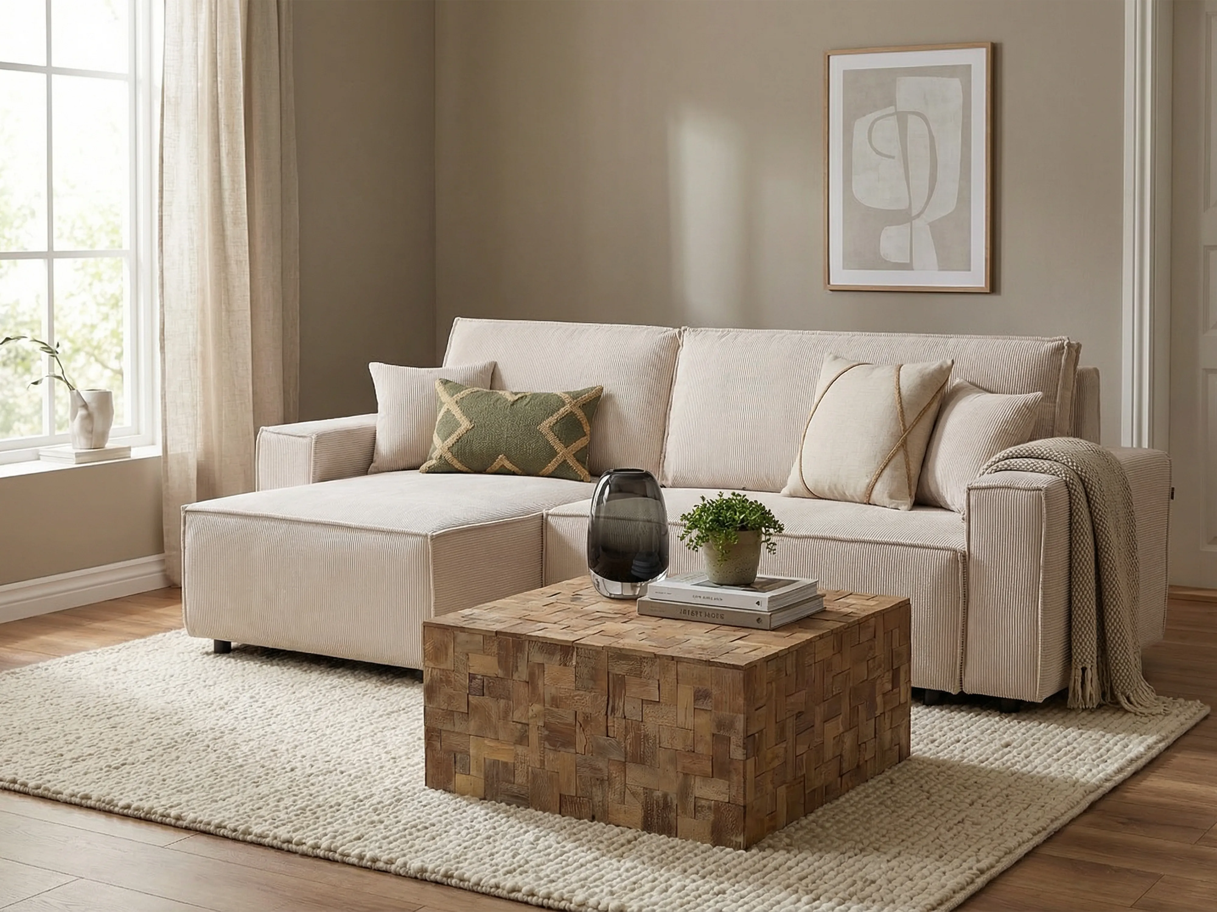Salontafel GAMBO Teakhout Bruin