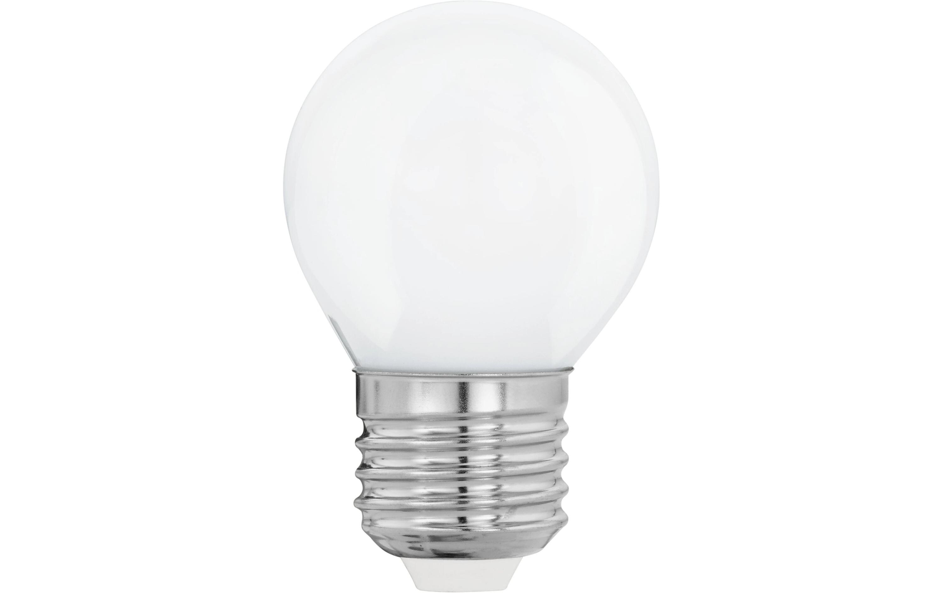 Lampe 4 W E27 WarmweissLED-Leuchtmittel mit weissem Glas