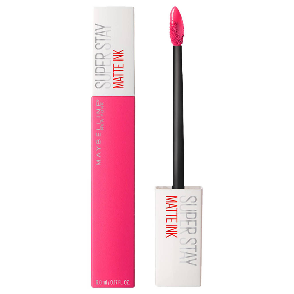 Een lippenstift die goed vasthoudt en niet droogtSuperStay Matte Ink lippenstift – 30 Romantic