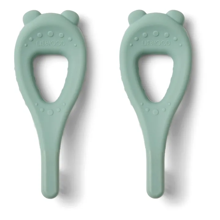 Liewood Brosse à dents Janelle en silicone - Set de 2 | Peppermint