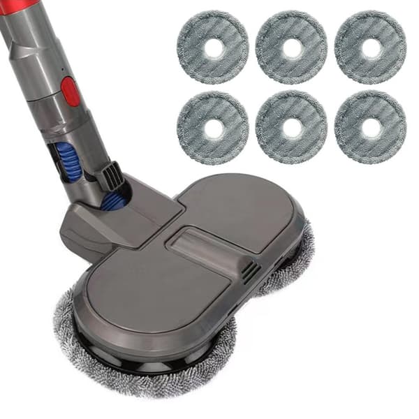 INF Mopphode for Dyson V11/V10/V15/V8/V7 med 6 moppkluter
