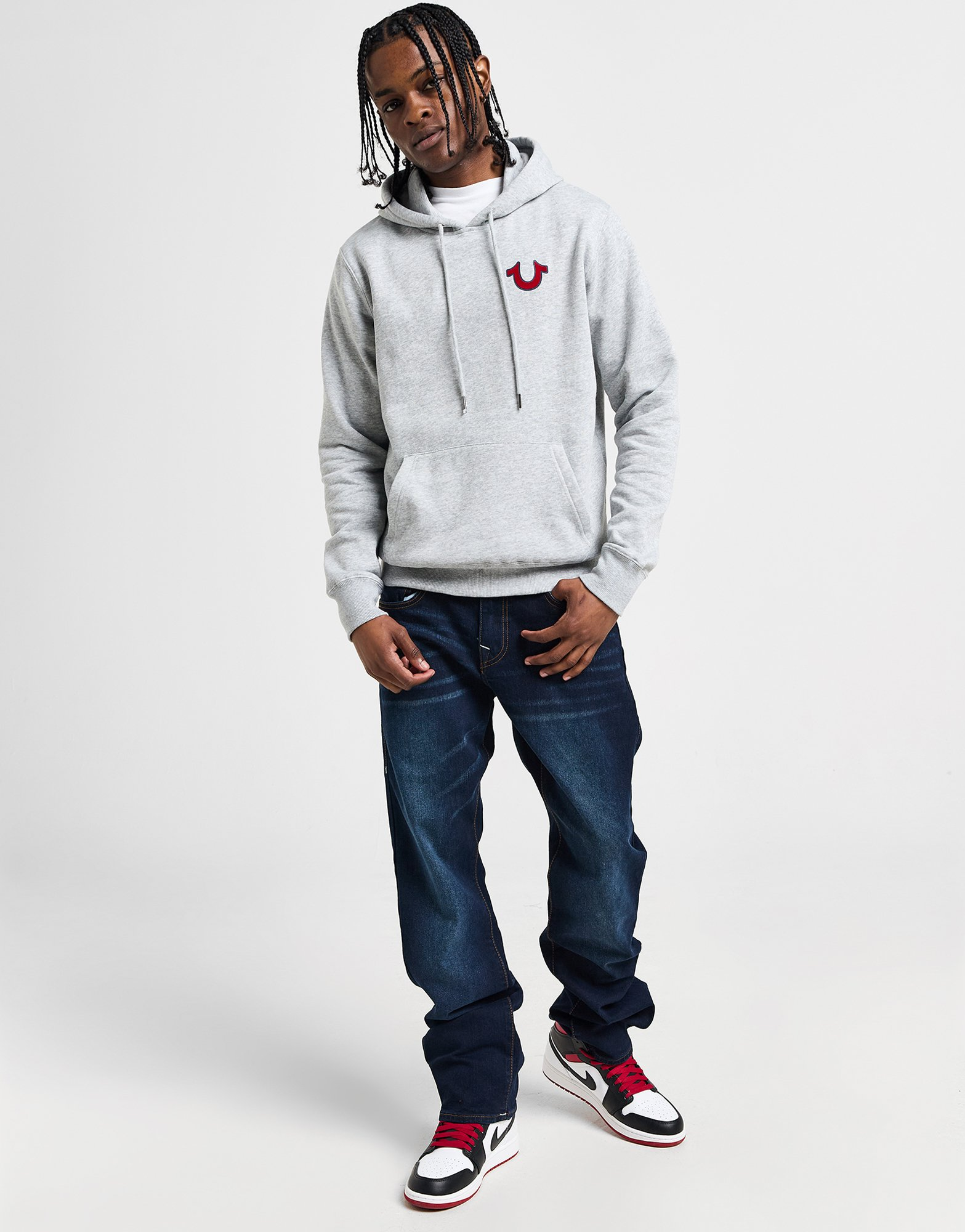 True Religion Sweat à Capuche Buddah Homme