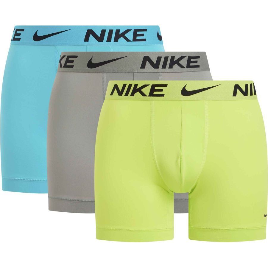 Nike Shorts Boxer Pack de 3 - Jaune/Noir/Turquoise