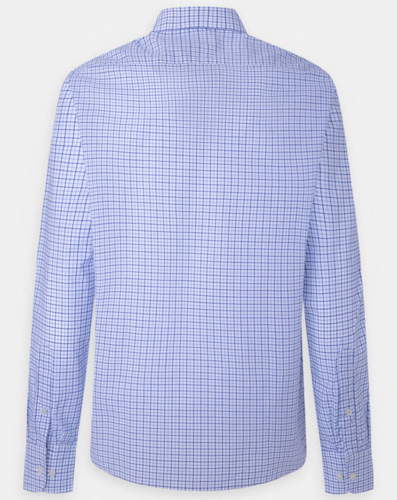 Hackett London Chemise Regular Fit vichy tricolore bleue