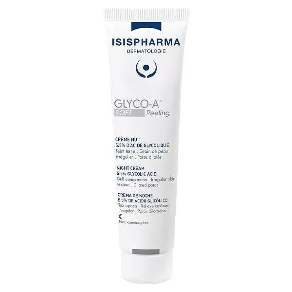 Isispharma Glyco-A Soft Peeling Crème Nuit 30ml