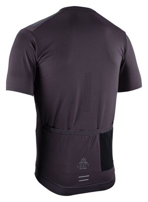 Maillot Manches Courtes Leatt MTB Trail 3.0 Shadow Gris