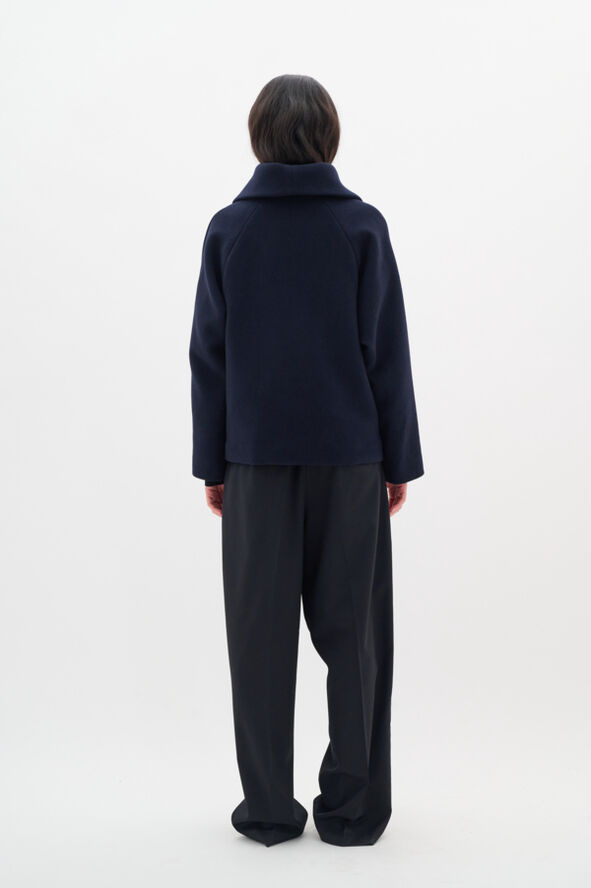 InWear PerryIW Short Coat Marine blue
