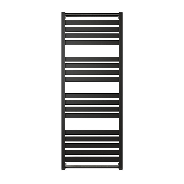 Sèche-serviettes eau chaude GoodHome Loreto vertical anthracite 679 W