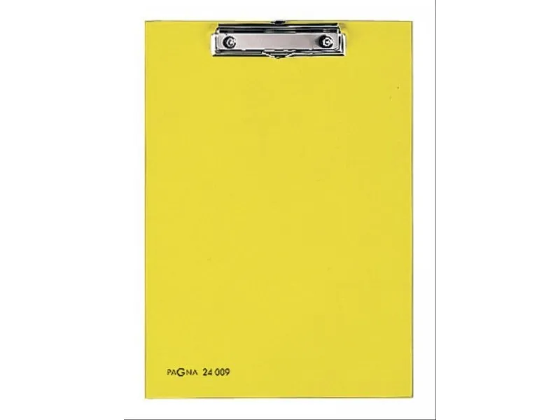 PAGNA clipboard A4 farve gul 1 stk