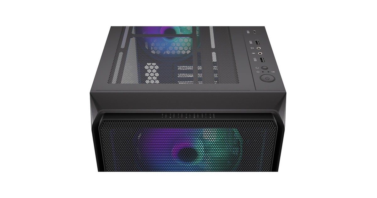 ENDORFYArx 700 ARGB midi tower behuizing  (Zwart | 2x USB-A | 1x USB-C | RGB | Window)