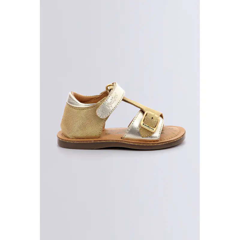 Diazzy Or SANDALES Cuir Fille