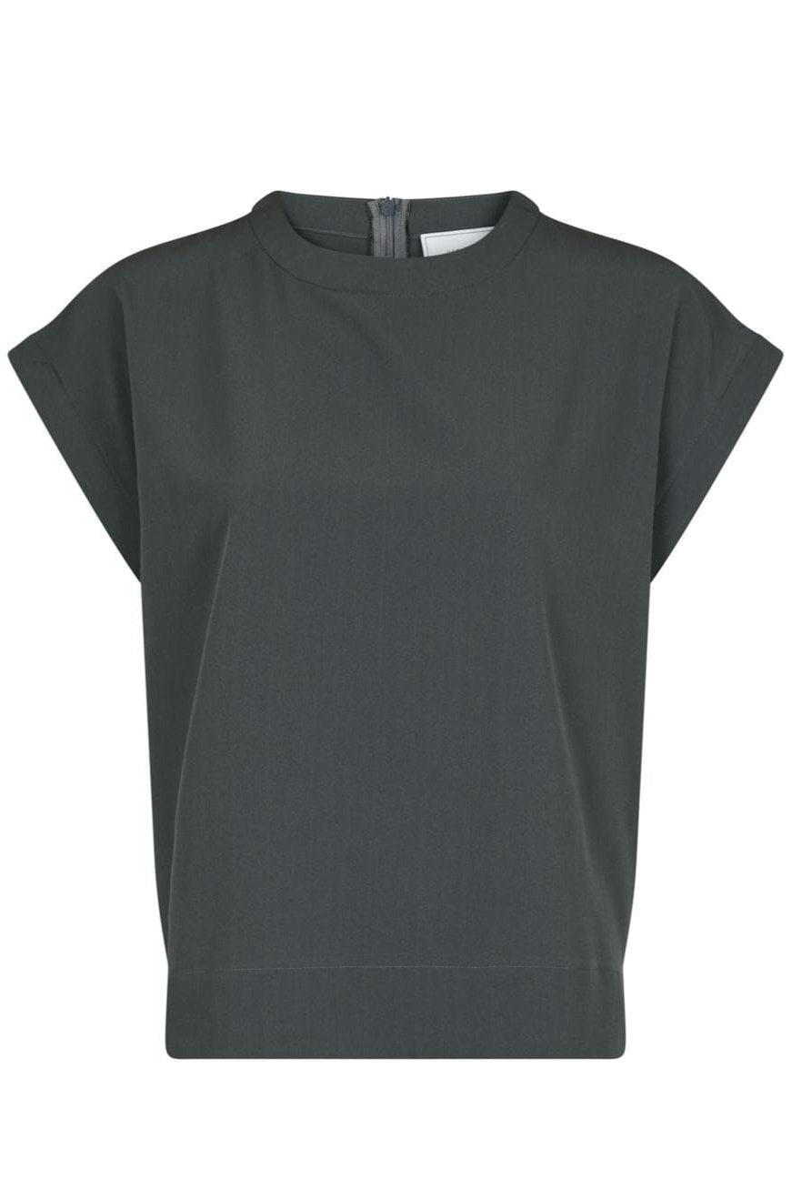 Neo Noir Diandra Top dark green