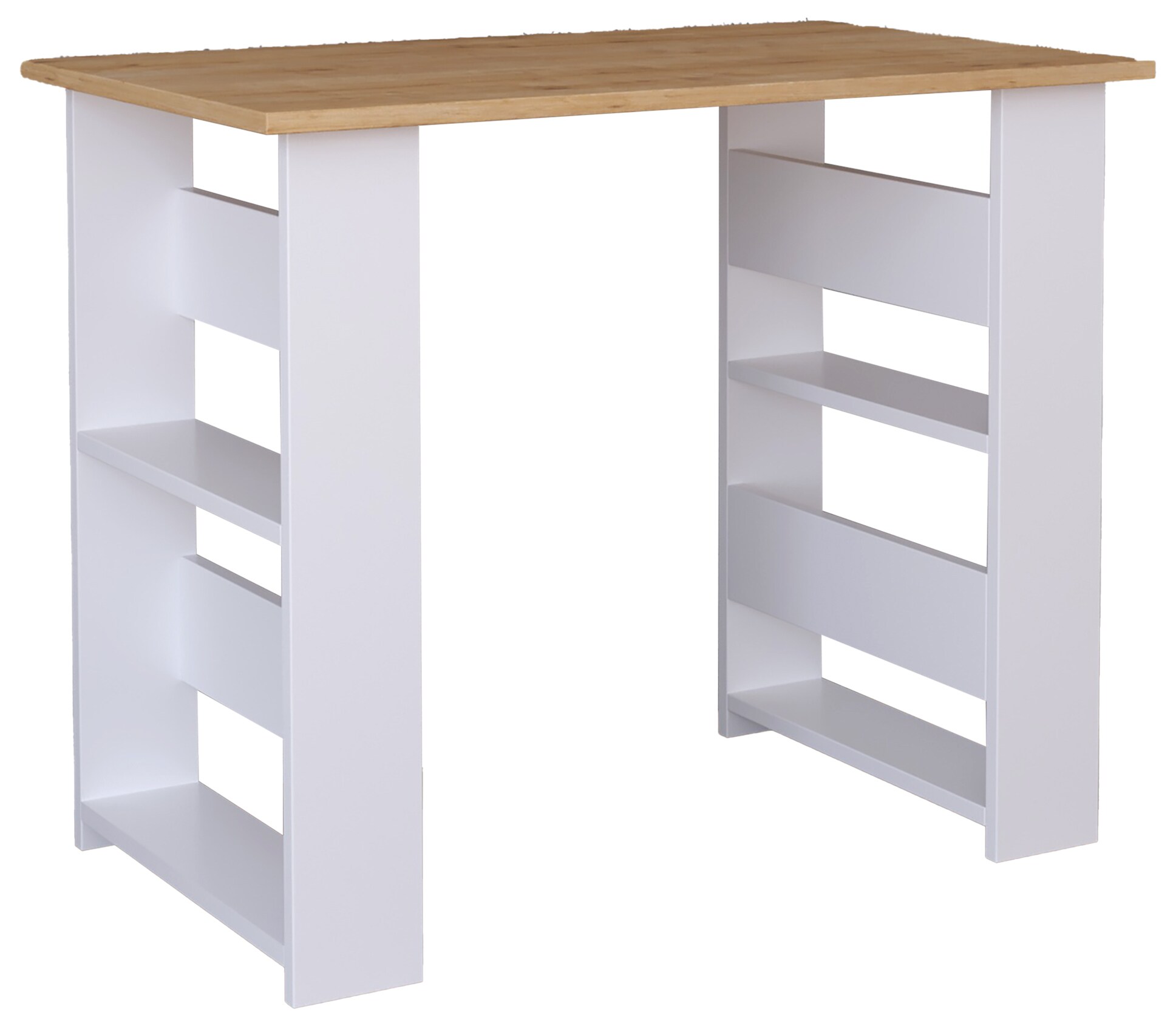 VCM Holz Schreibtisch Computertisch Arbeitstisch Bürotisch Büro Tisch Efilo
