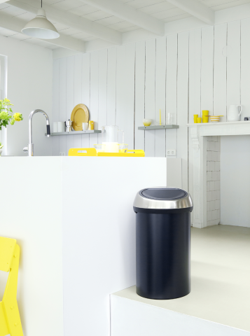 Touch Bin afvalemmer, 60L - Matt Black