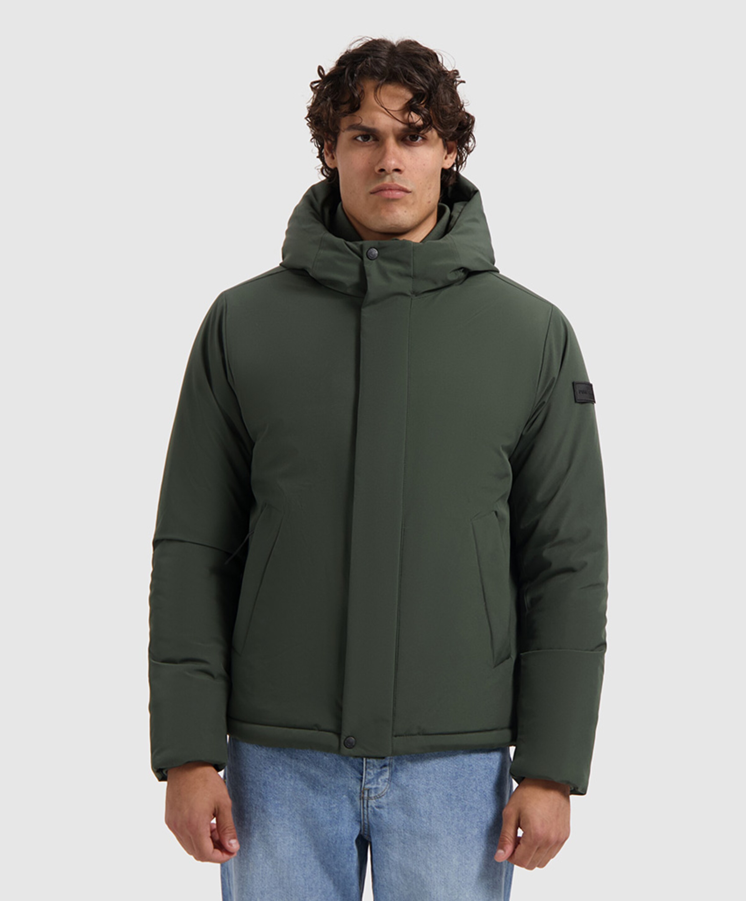 Pure Path Heren jas groen