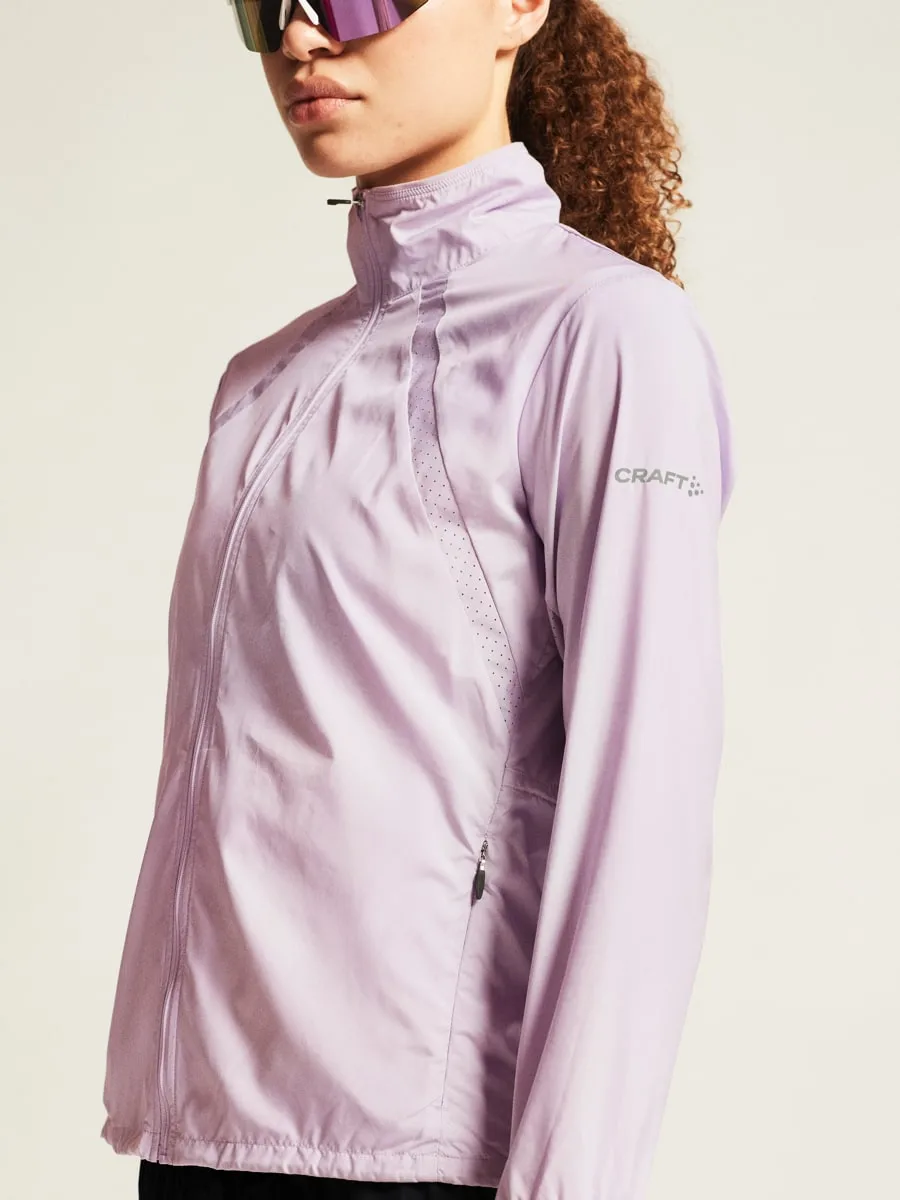 Craft Women's Adv Essence Wind Jacket Aster