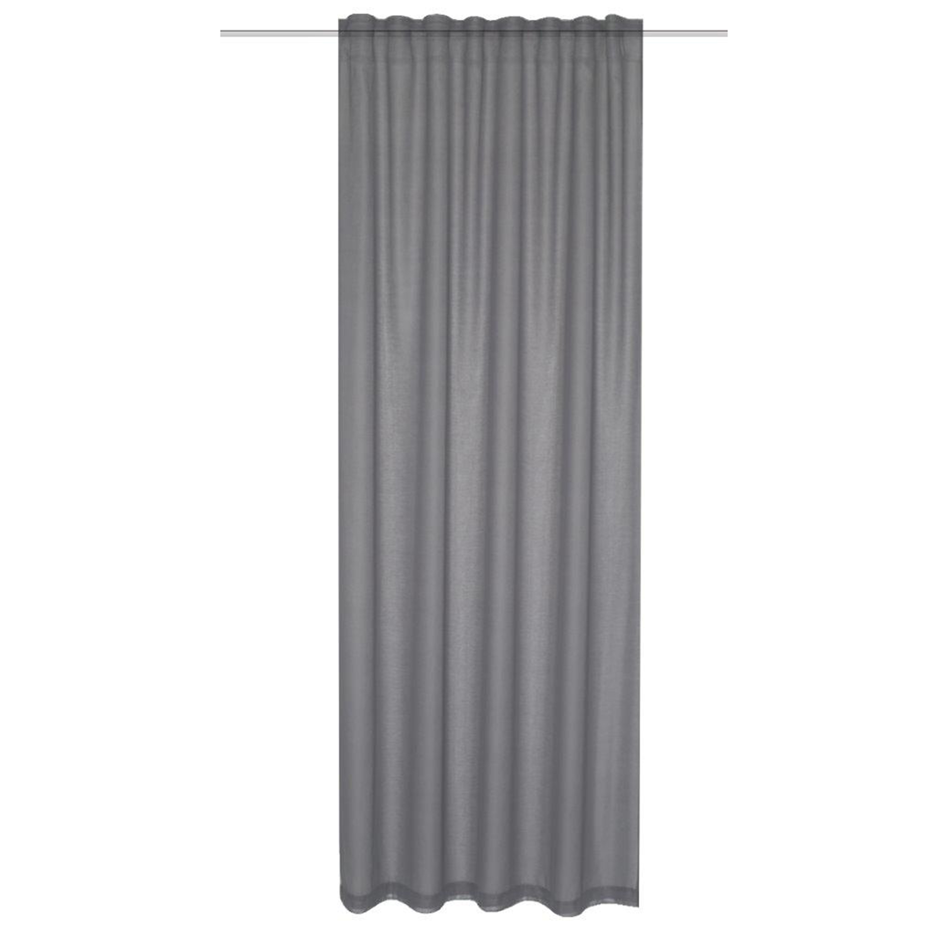 Kombibandschal DOLLY - grau - 140x145 cm