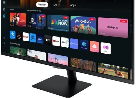 Samsung - LS32DM700UUXEN Monitor - 32 Inch - Smart M70D - Zwart