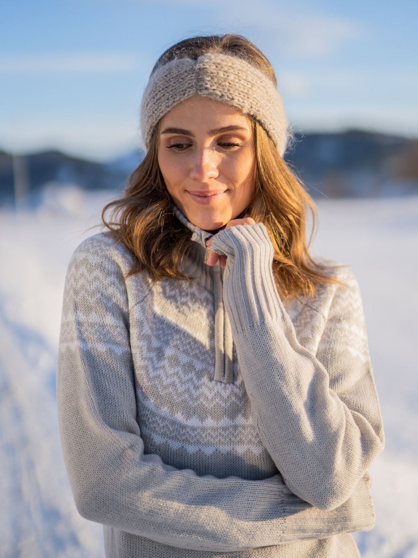 Freja Half Zip Genser