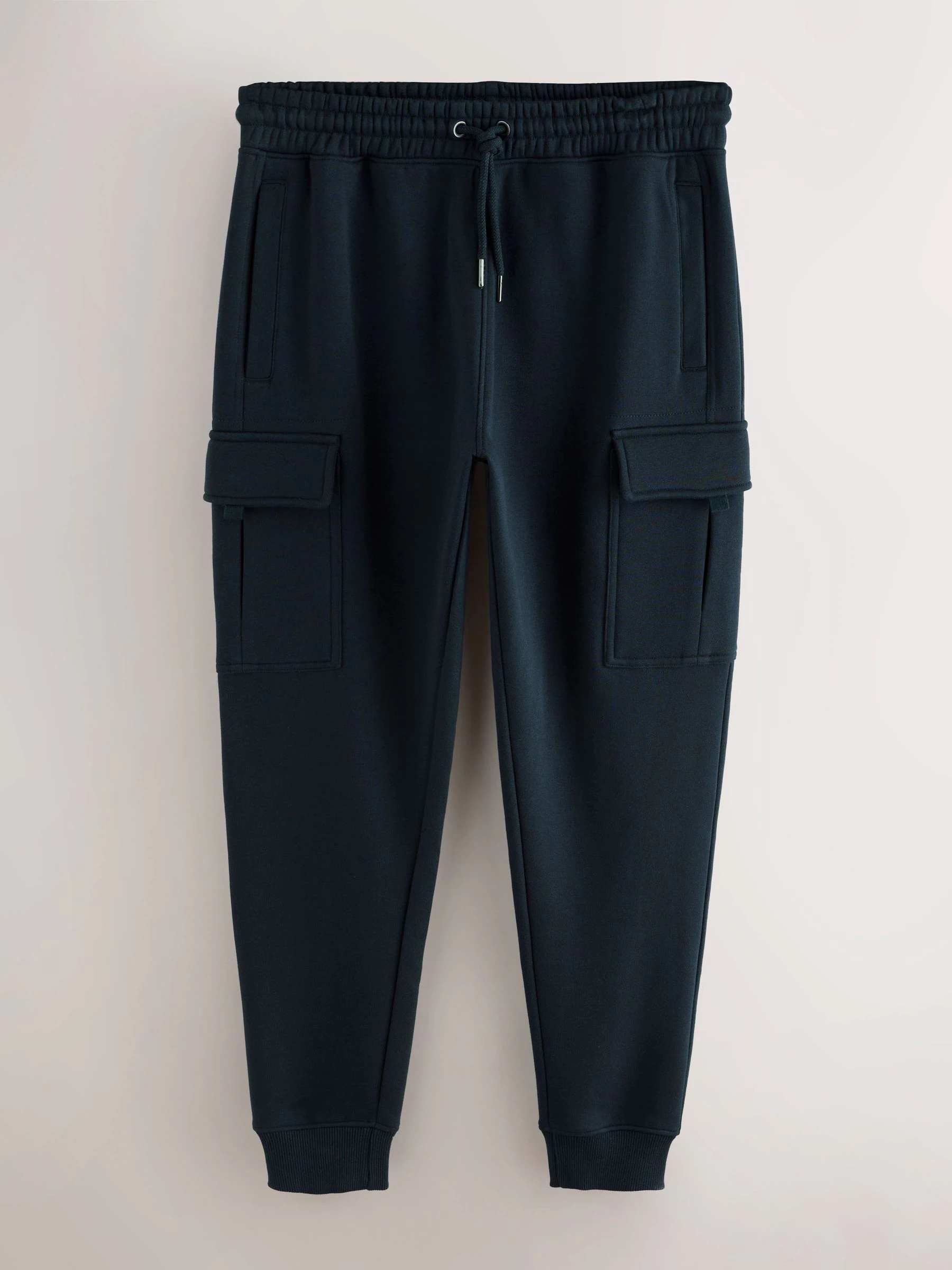 Donkerblauw - Slim Fit - Cargo joggingbroek