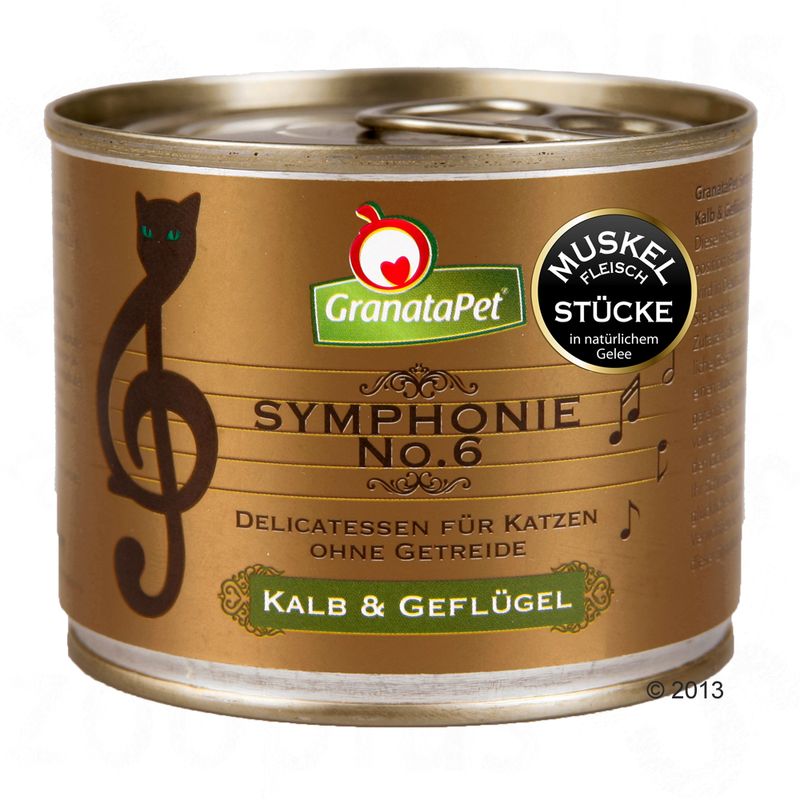 Offre d'essai mixte GranataPet Symphonie 6 x 200 g