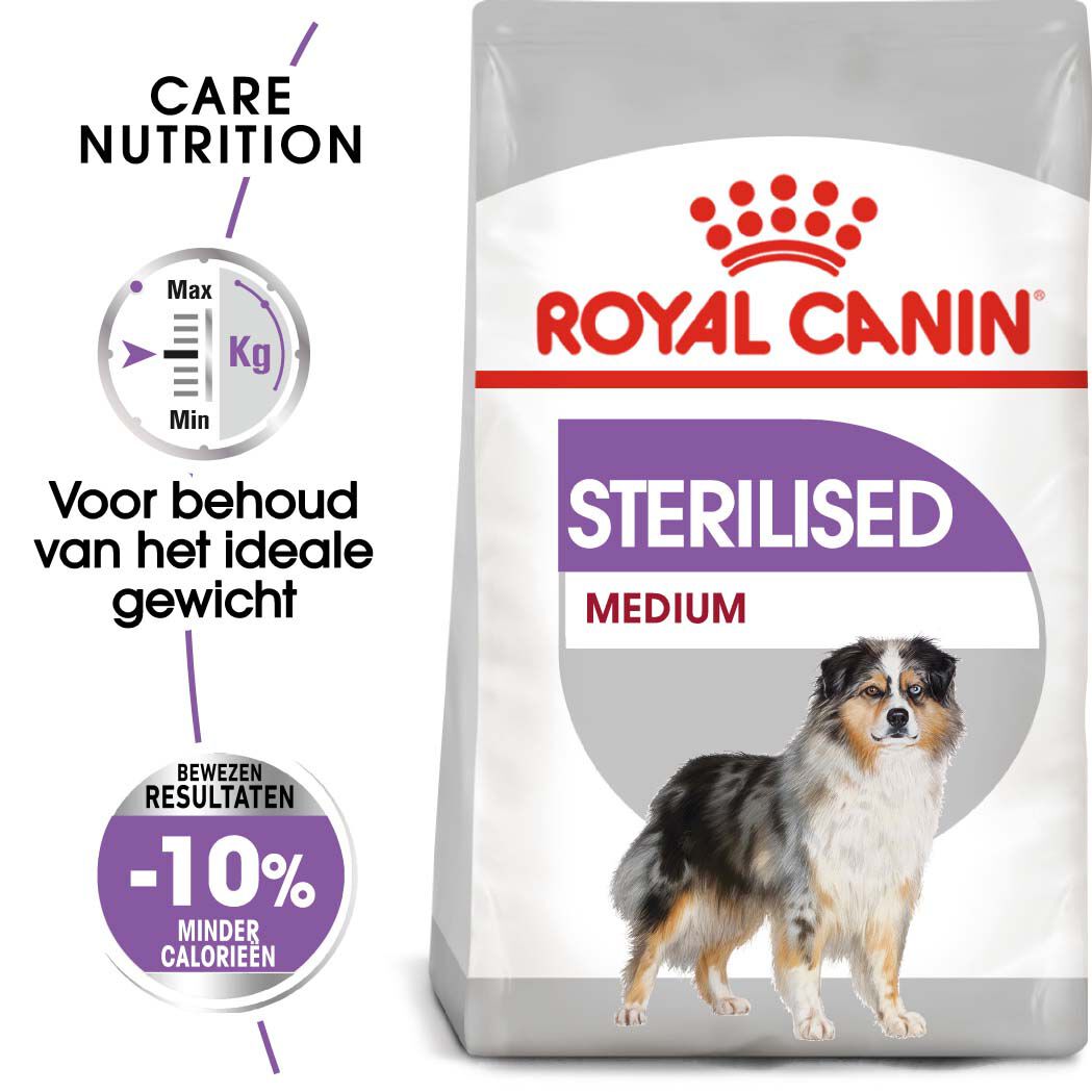 Royal Canin Medium Sterilised - Hondenvoer - 3 Kilogram - gevogelte