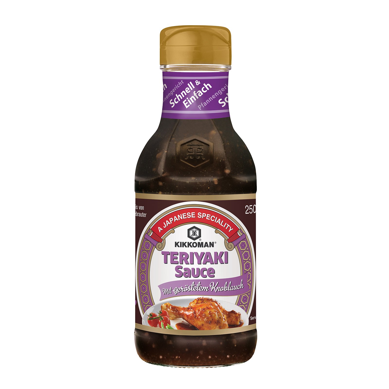 Kikkoman Teriyaki Sauce mit Knoblauch