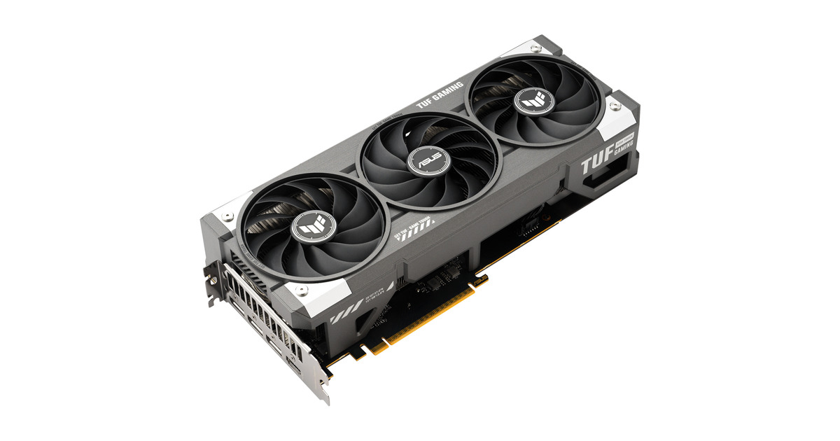 ASUSTUF Gaming GeForce RTX 5060 OC grafische kaart  (3x DisplayPort, 1x HDMI 2.1, DLSS 4)