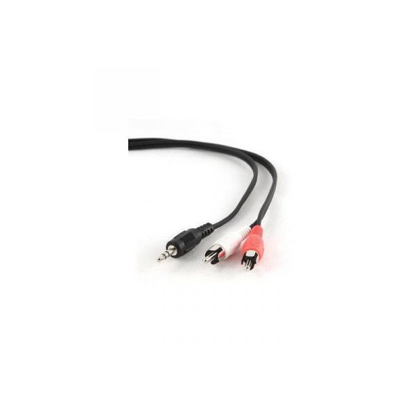 Gembird Cabo Adaptador Audio 3.5mm para Dual RCA M/F 2.5Mtr - CCA-458-2.5M