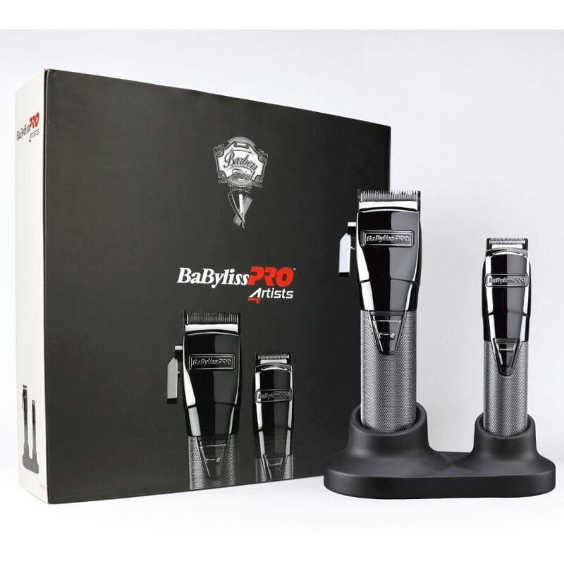 Duo tondeuses coupe & finition GunsteelFx 4artists BaByliss Pro