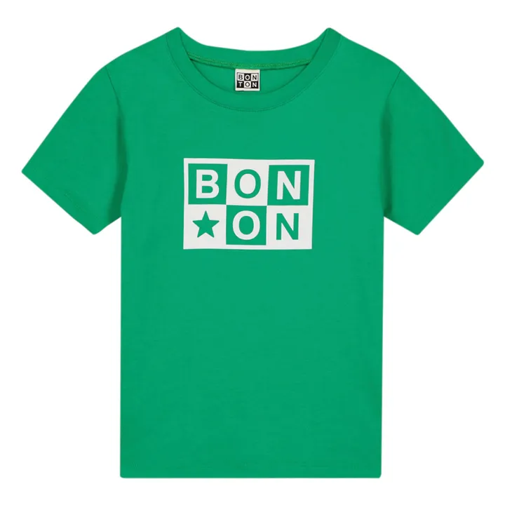 Bonton T-Shirt Tubog Coton Bio | Vert