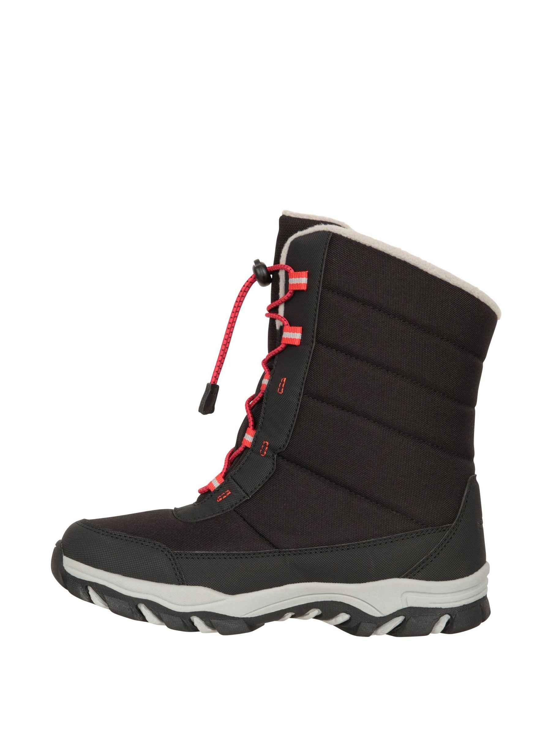Zwart - Mountain Warehouse Ohio Jeugd adaptieve sneeuwlaarzen