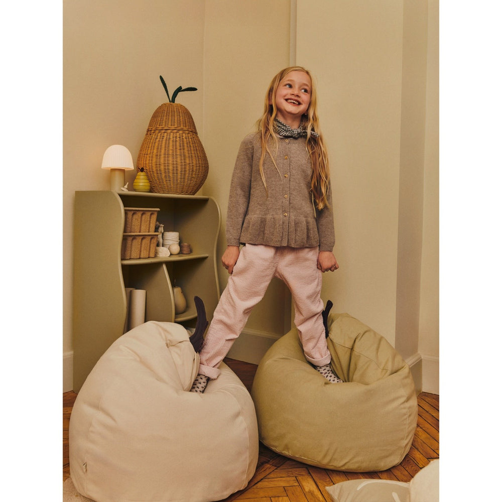 Køb Ferm Living Elm Green Pear Sækkestol