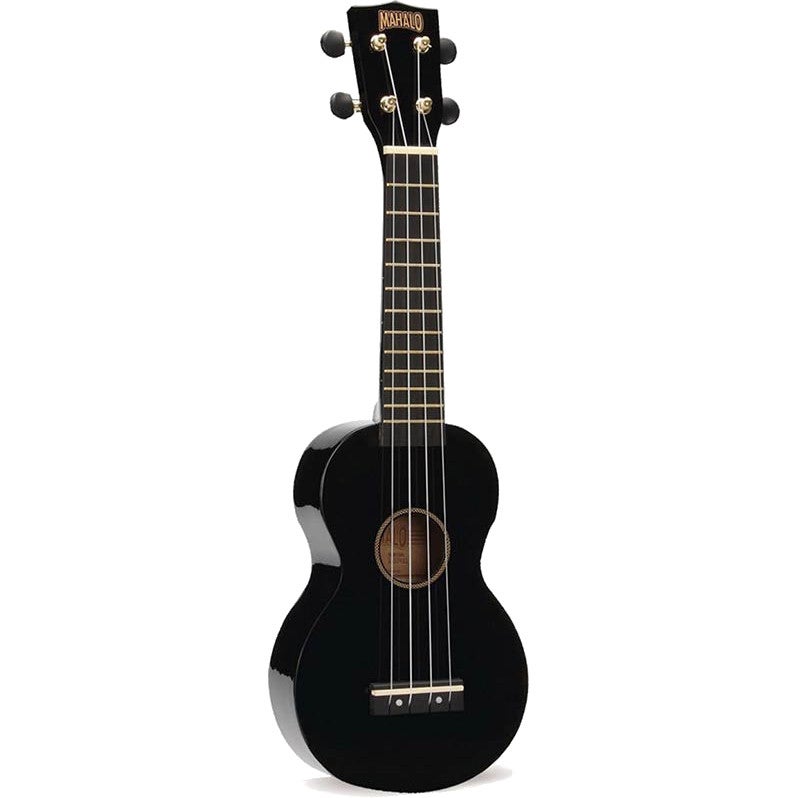 Mahalo MR1/BK Rainbow Series sopraan ukelele zwart