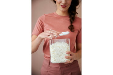 Deksel bewaardoos Modula mini 175/375 ml - wit