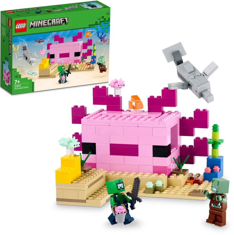 LEGO®MINECRAFT™ 21247 - LA MAISON AXOLOTL