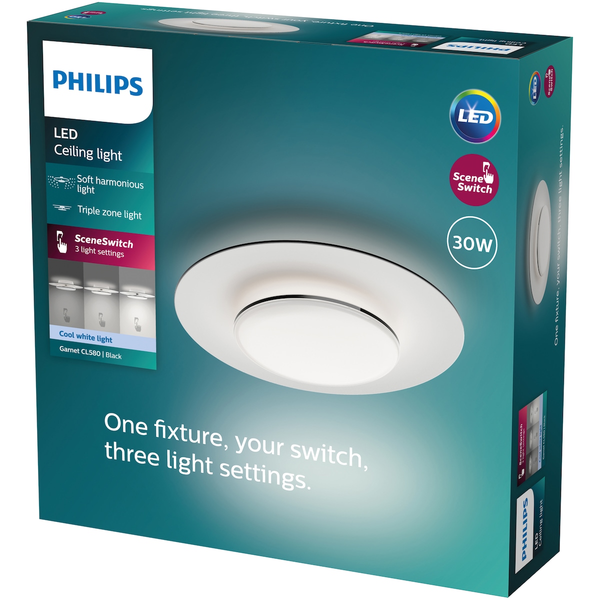 Philips Garnet taklampe 30W