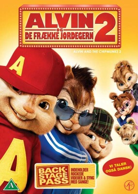Alvin Og De Frække Jordegern 2 / Alvin And The Chipmunks 2 - DVD