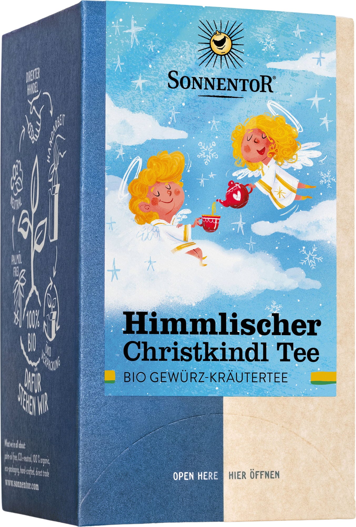 Sonnentor  Himmlischer Christkindl-Tee Bio, 18 Doppelkammerbeutel (27 g)