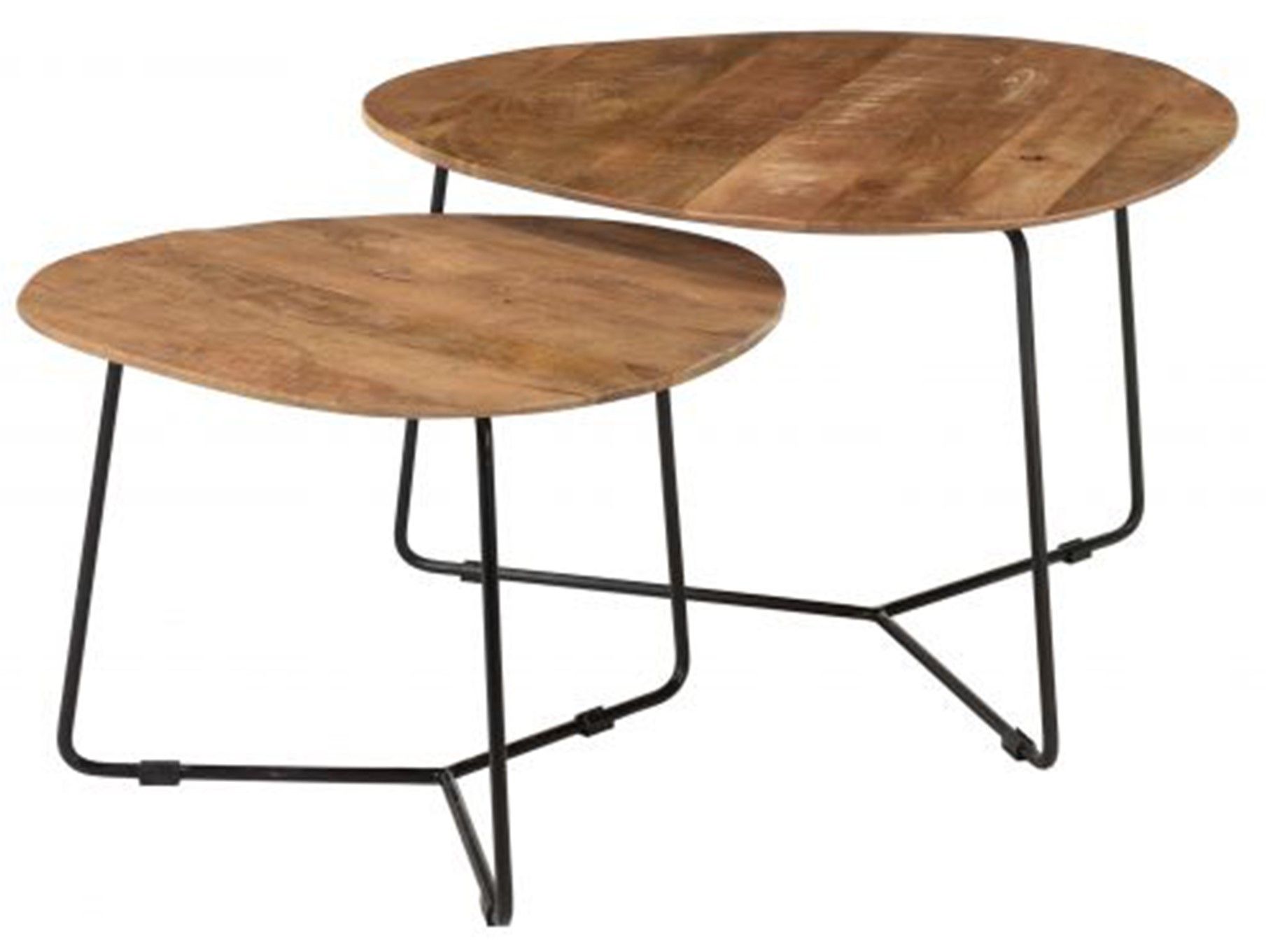 Salontafelset Ivy B70 x D70 x H43 cm