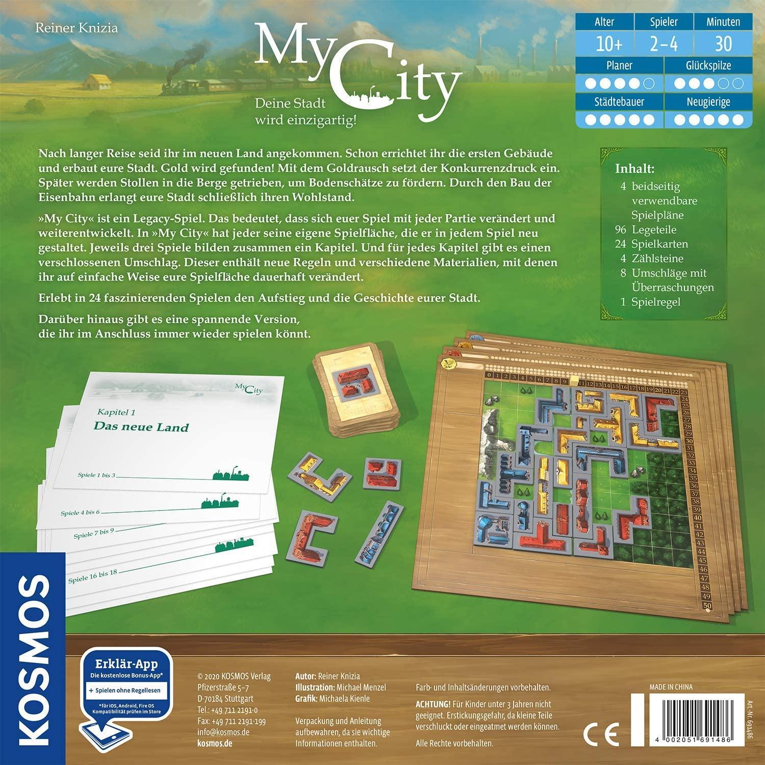 Gesellschaftsspiel MY CITY