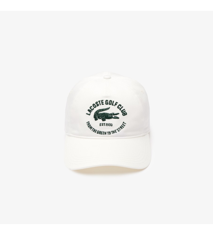 Boné Lacoste cinza com logo