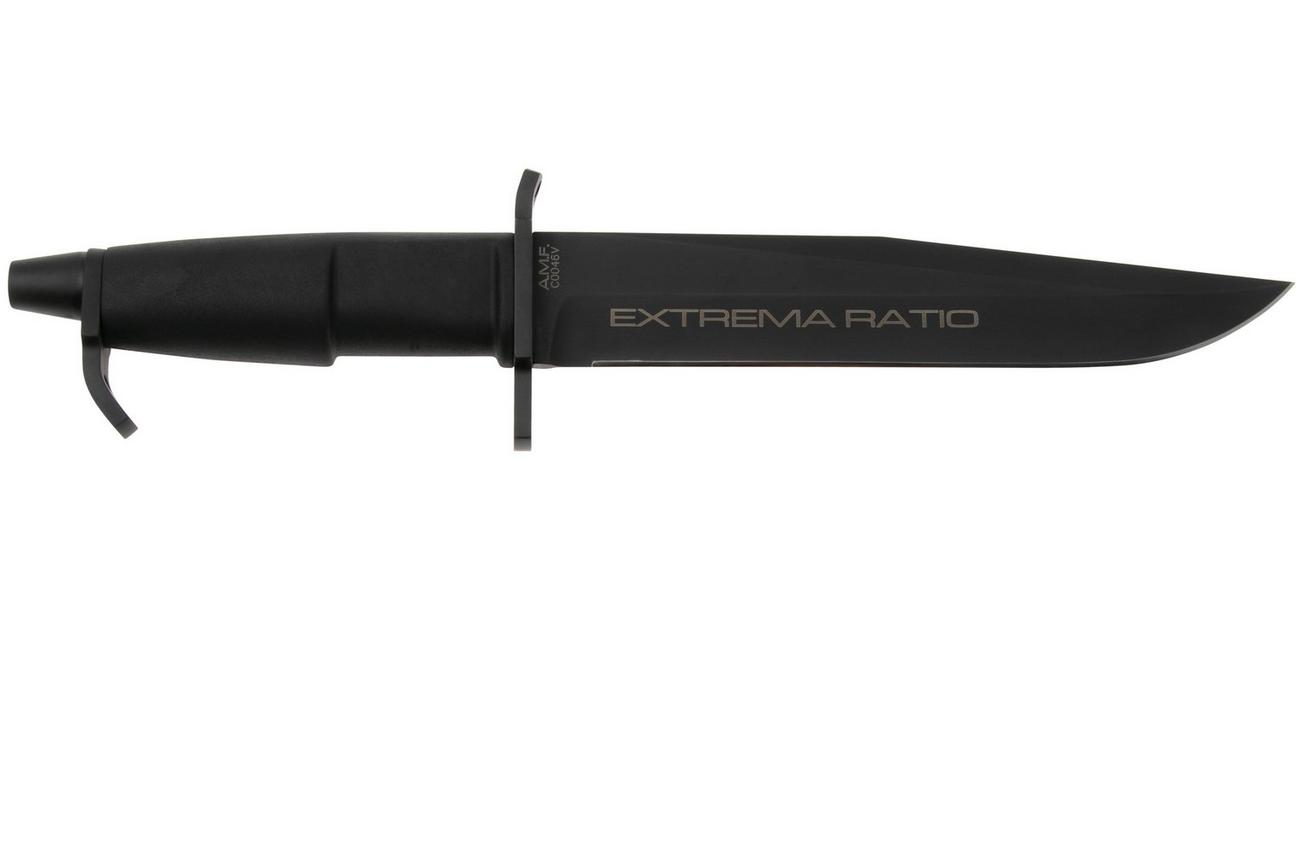 Extrema Ratio A.M.F. Black 04.1000.0485/BLK, vaststaand mes
