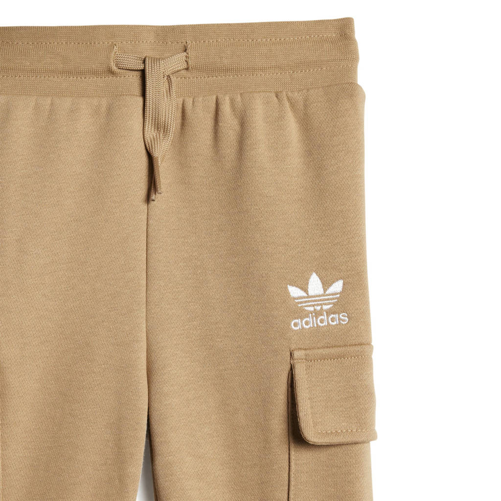 adidas Originals trainingspak Adicolor lichtbruin